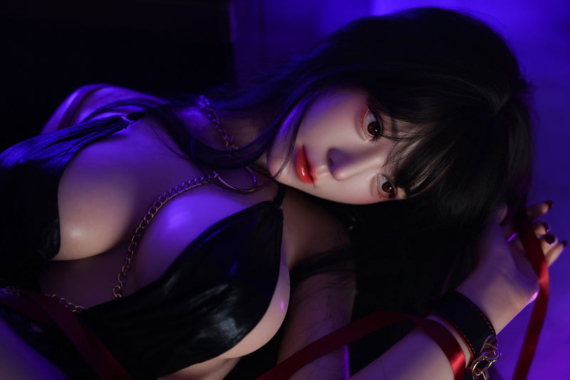 Lying back