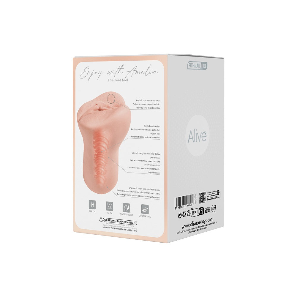 Alive Amelia Super Realistic Masturbator Vagina