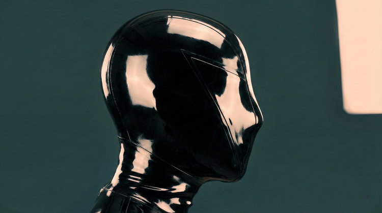 Premium bondage hoods and fetish masks featuring leather and latex designs for sensory deprivation play.