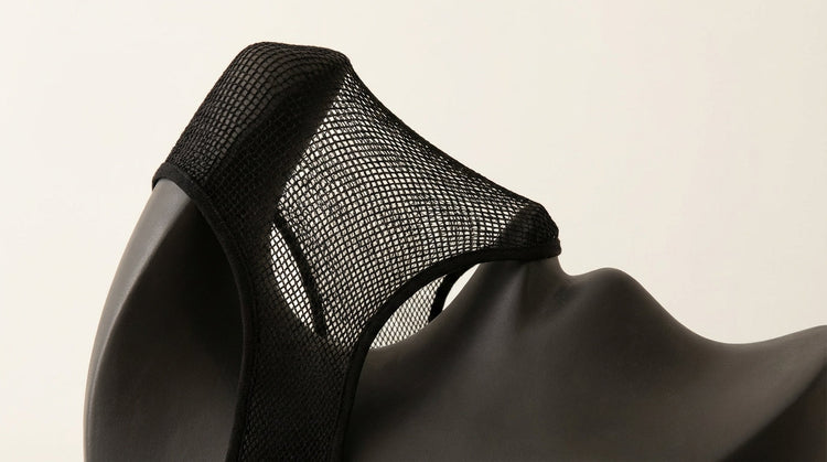 Detail of seamless fishnet bodystocking texture