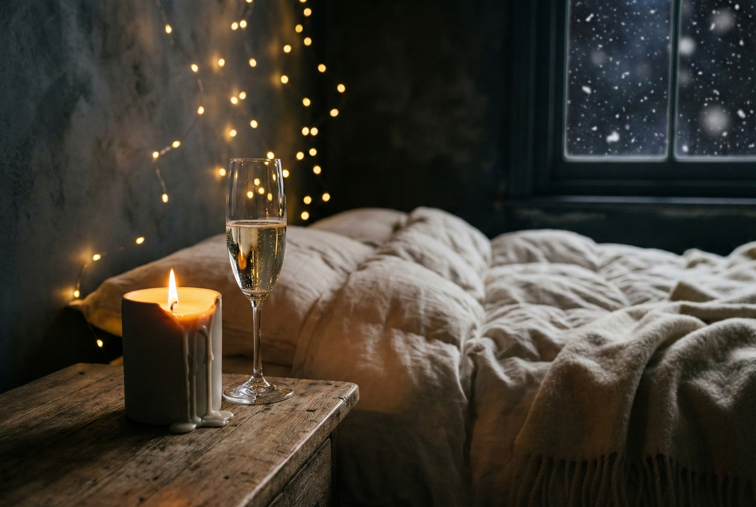 Luxury adult Christmas gifts and stocking fillers, featuring premium sex toys and festive lingerie, styled in a sophisticated holiday setting.