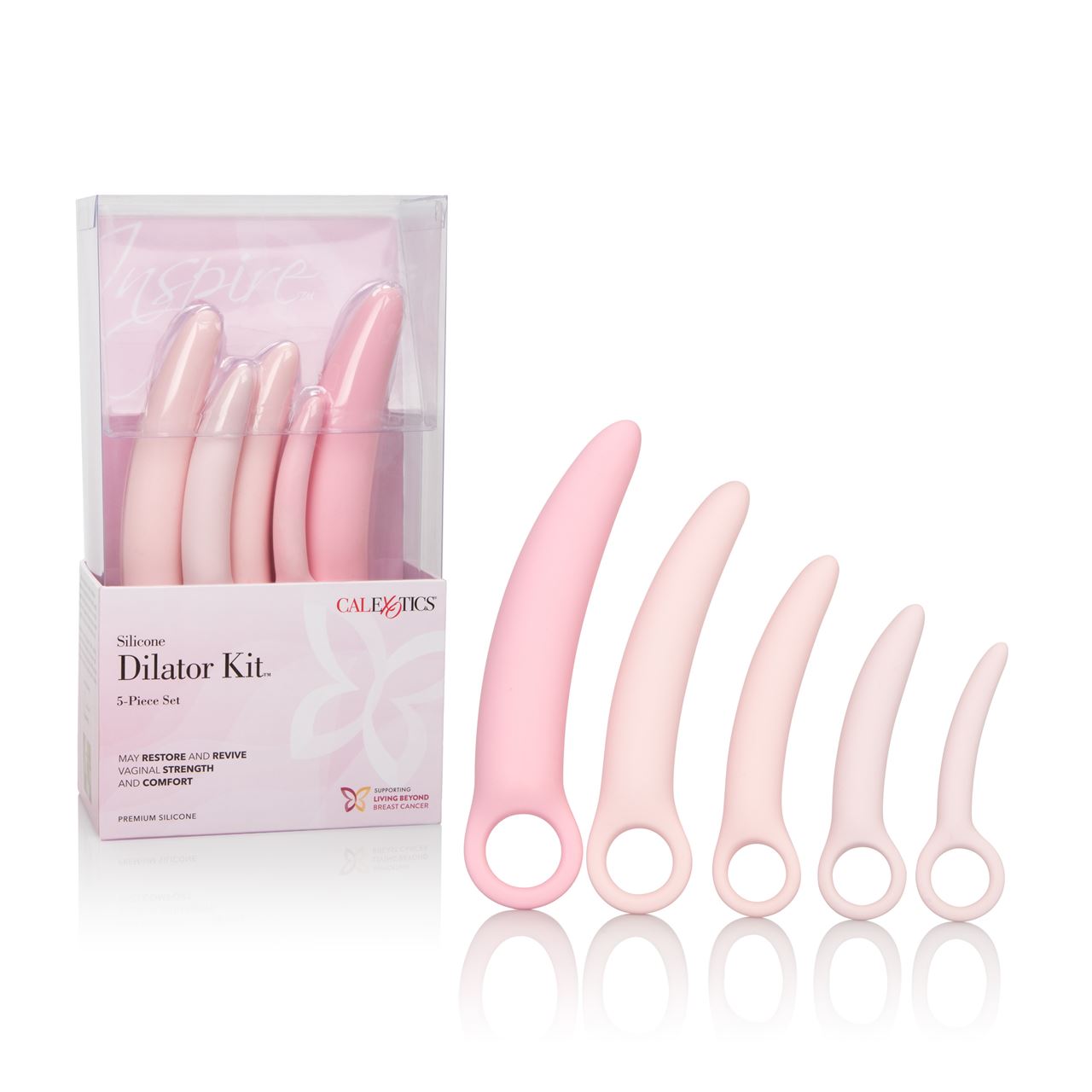 California Exotics Inspire Silicone Dilator 5 Piece Kit