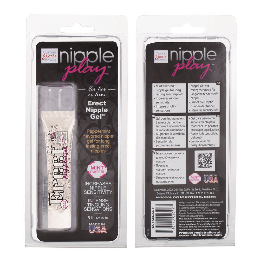 California Exotics Nipple Play Erect Nipple Gel - Mint
