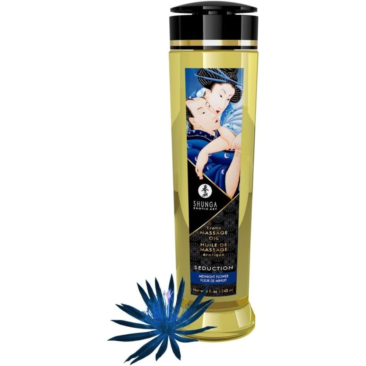 Shunga Massage Oil Seduction / Midnight Flower 270ml