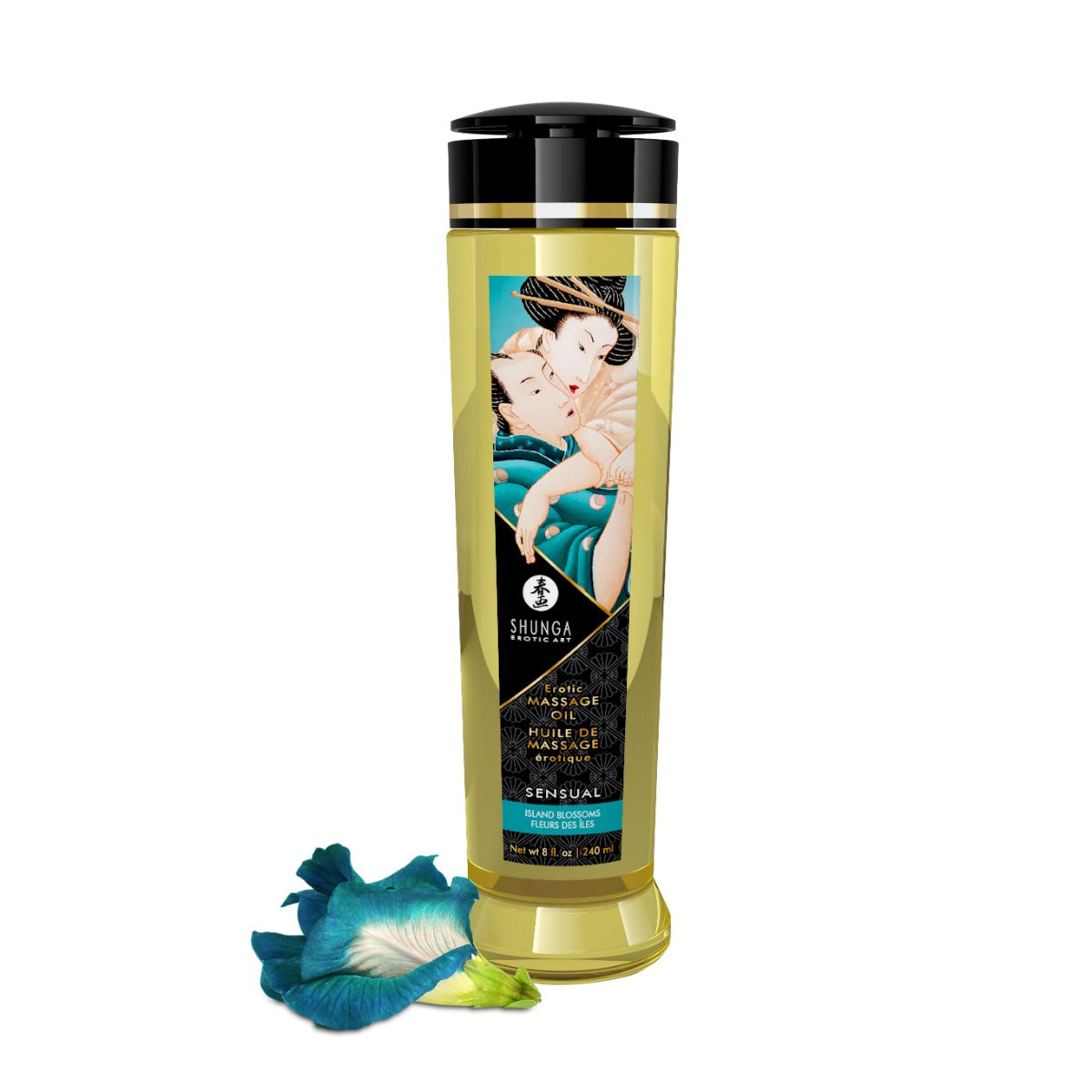 Shunga Massage Oil Sensual / Island Blossoms 270ml