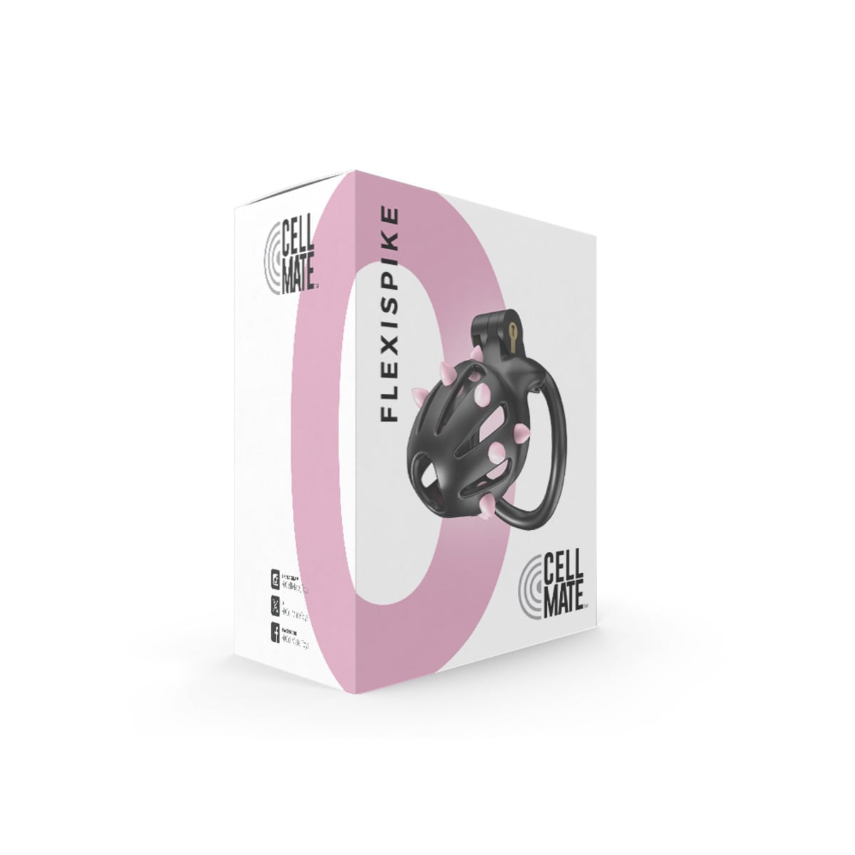 Cellmate FlexiSpike Chastity Cage Size 0