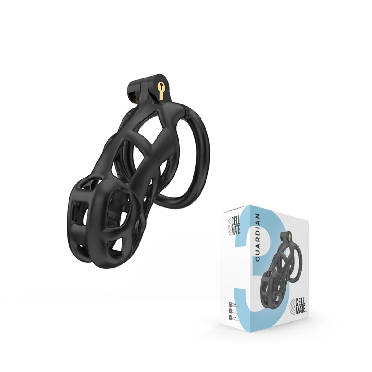 Cellmate Guardian Chastity Cage Size 3