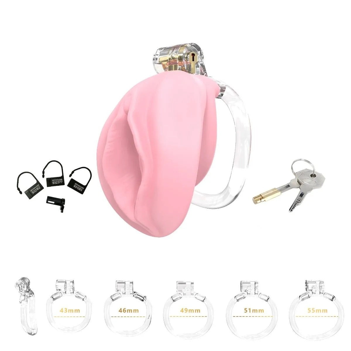 Cellmate Pussyfyer Chastity Cage Pink