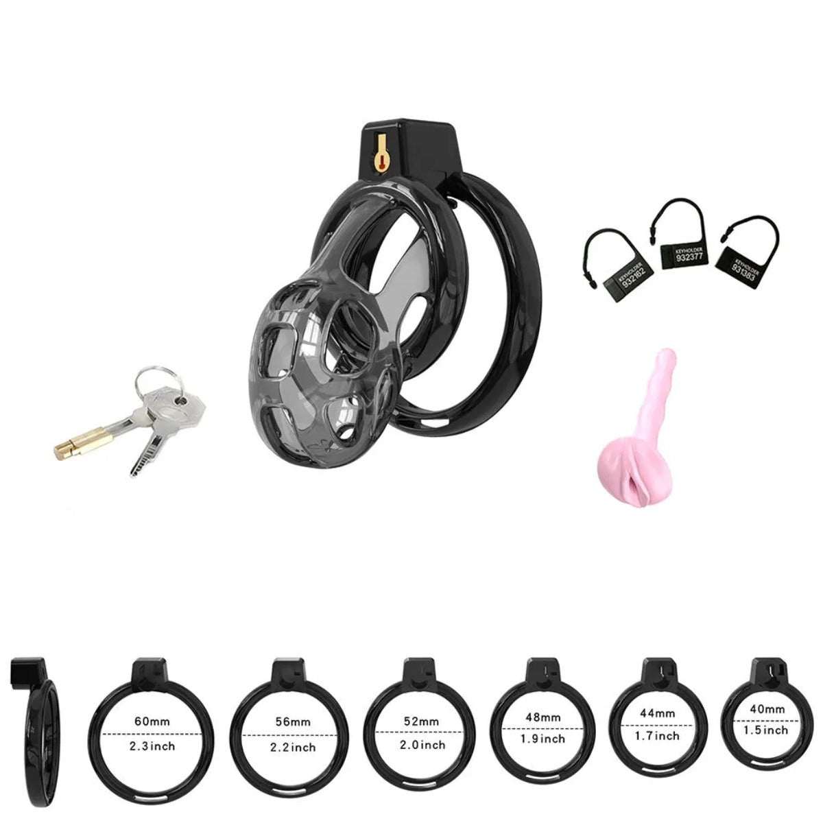 Cellmate Gladiator Soft Chastity Cage Size 1