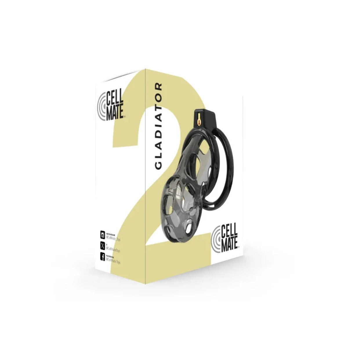 Cellmate Gladiator Soft Chastity Cage Size 2