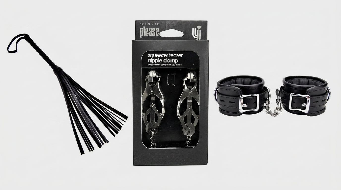 BDSM Essentials Kit — Save 17% | 3 Items Bundled