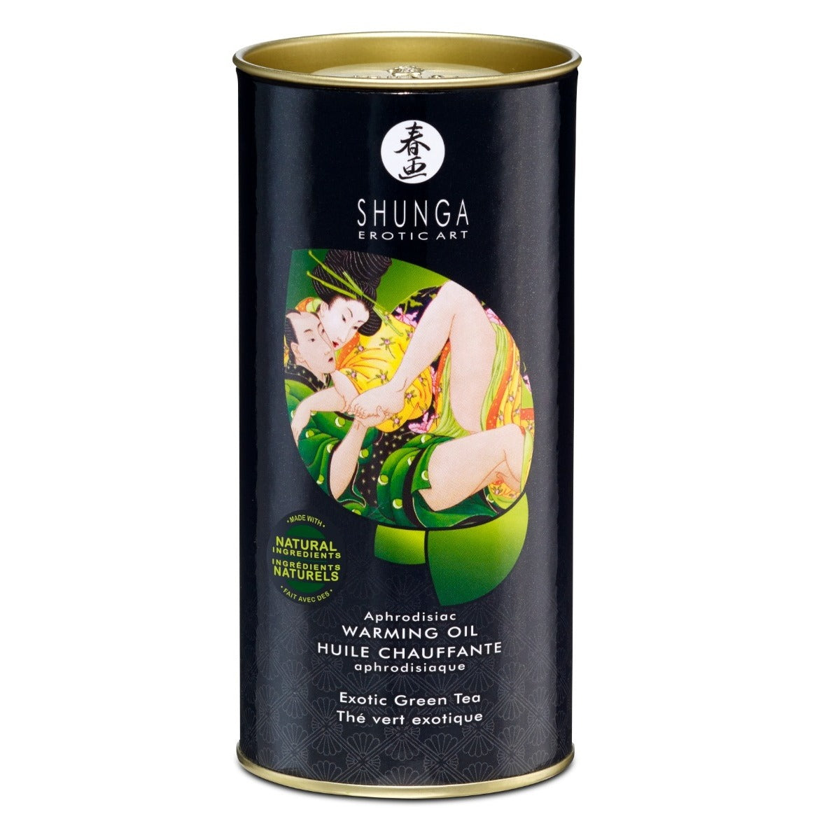 Shunga Aphrodisiac Oil Organica Exotic Green Tea 100ml