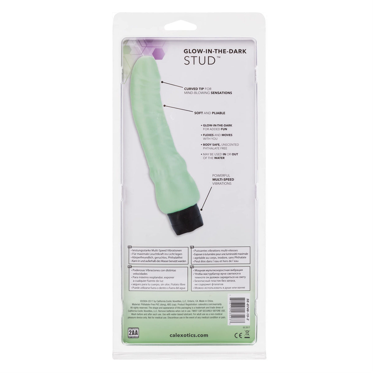 California Exotics Waterproof Glow in the Dark Stud Mint