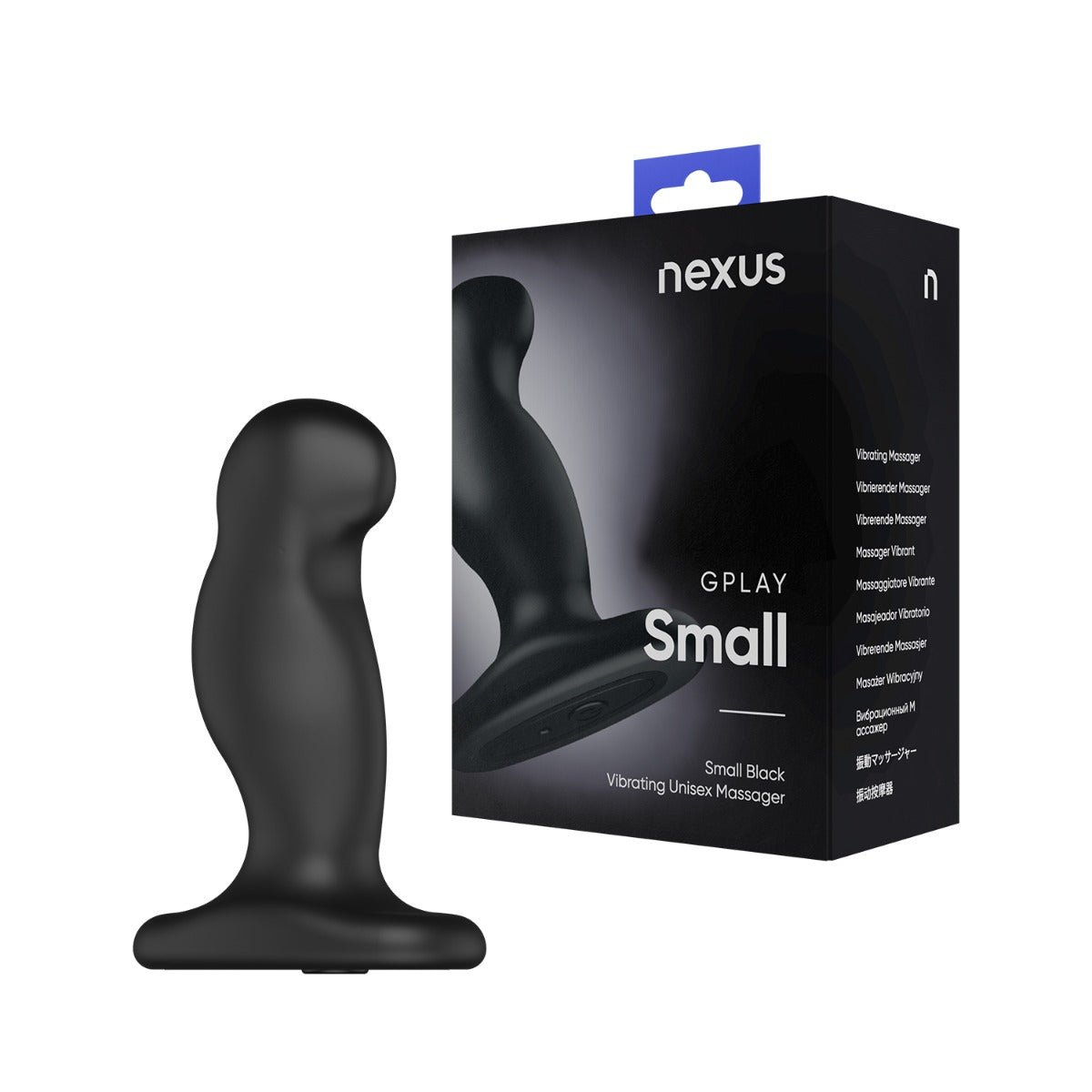 Nexus G-Play Plus Vibrating Prostate Massager Black Small