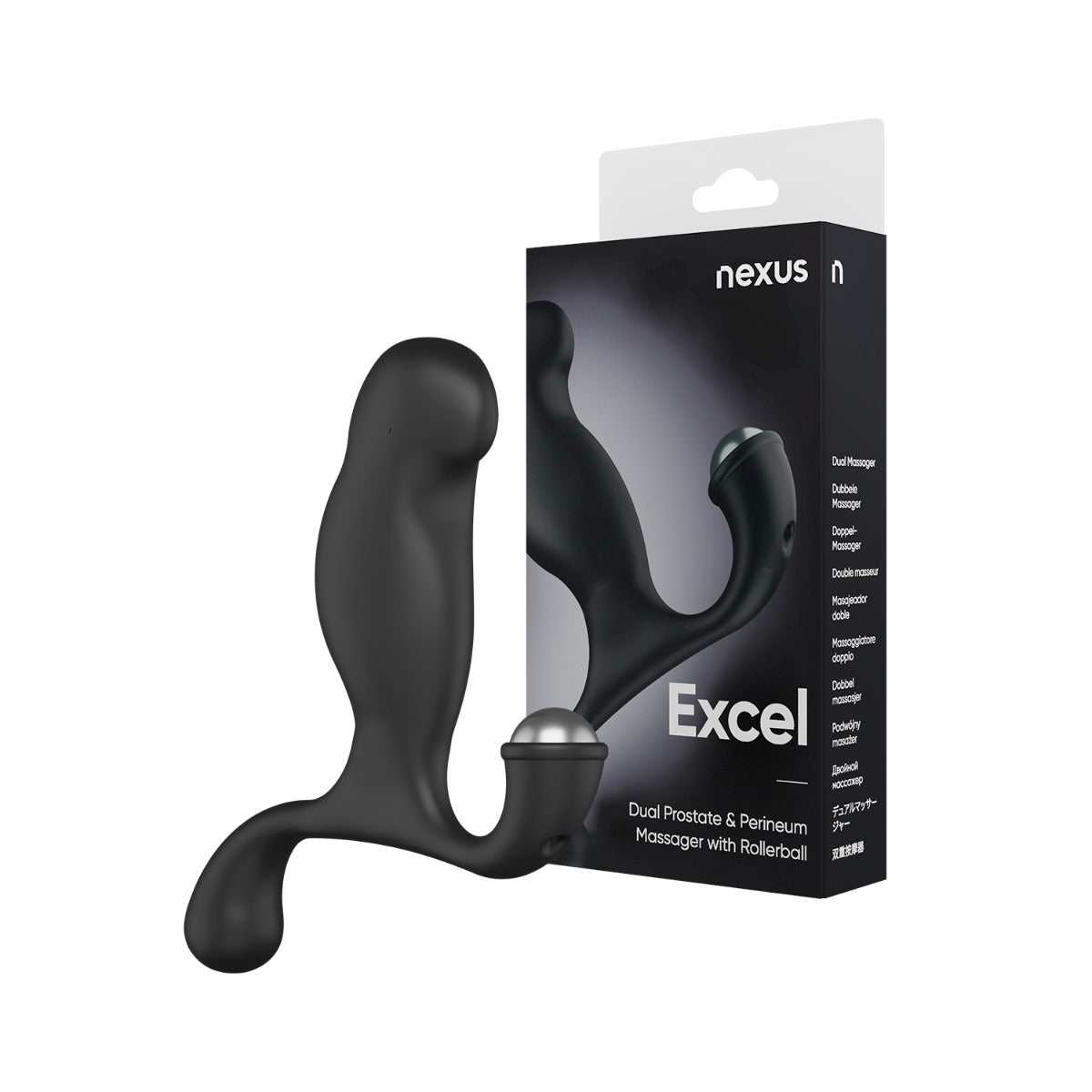 Nexus Excel Vibrating Prostate Massager Black