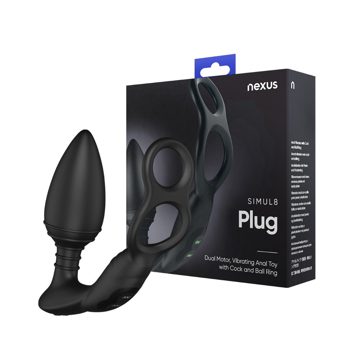 Nexus Simul8 Plug Vibrating Prostate and Perineum Massager