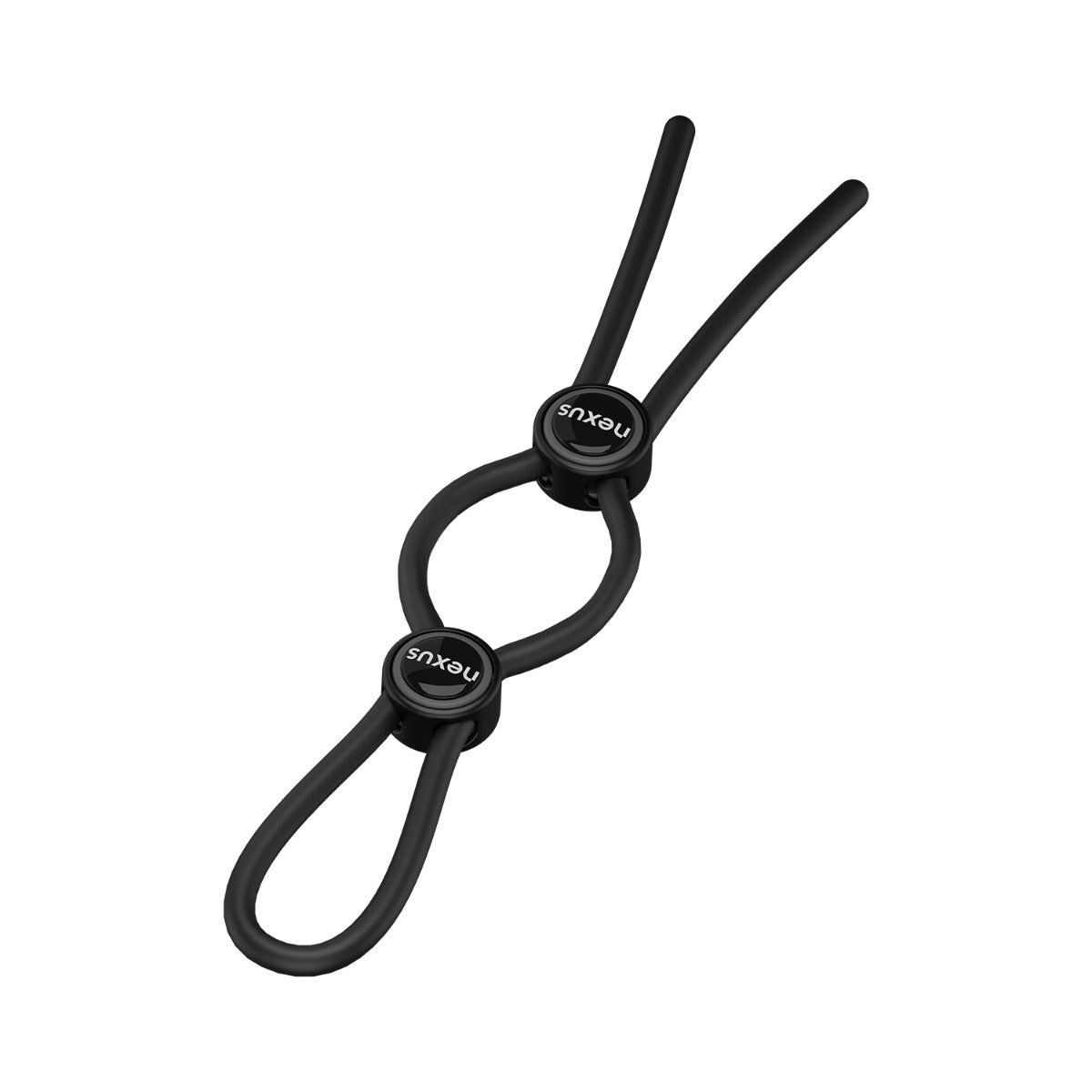 Nexus Forge Double Adjustable Lasso Silicone Cock Ring