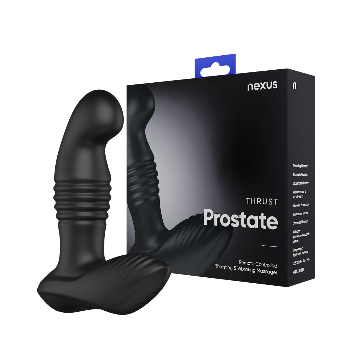 Nexus Thrust Remote Control Thrusting Prostate Massager Black