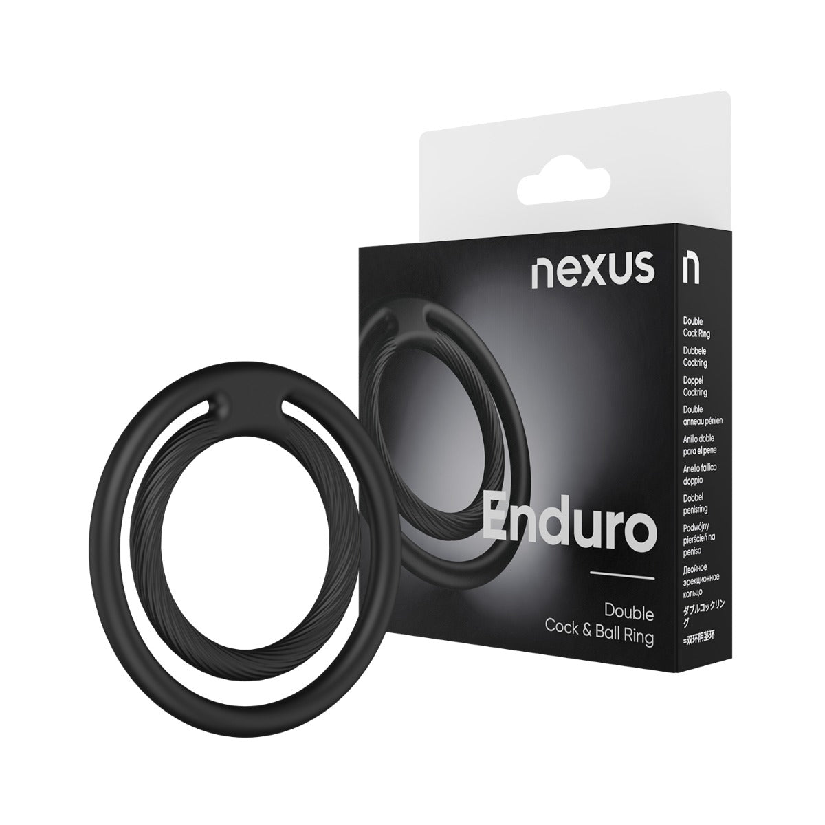 Nexus Double Enduro Silicone Cock and Ball Ring