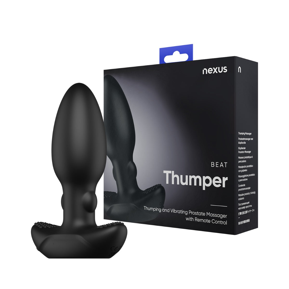 Nexus Beat Thumping Vibrating Butt Plug