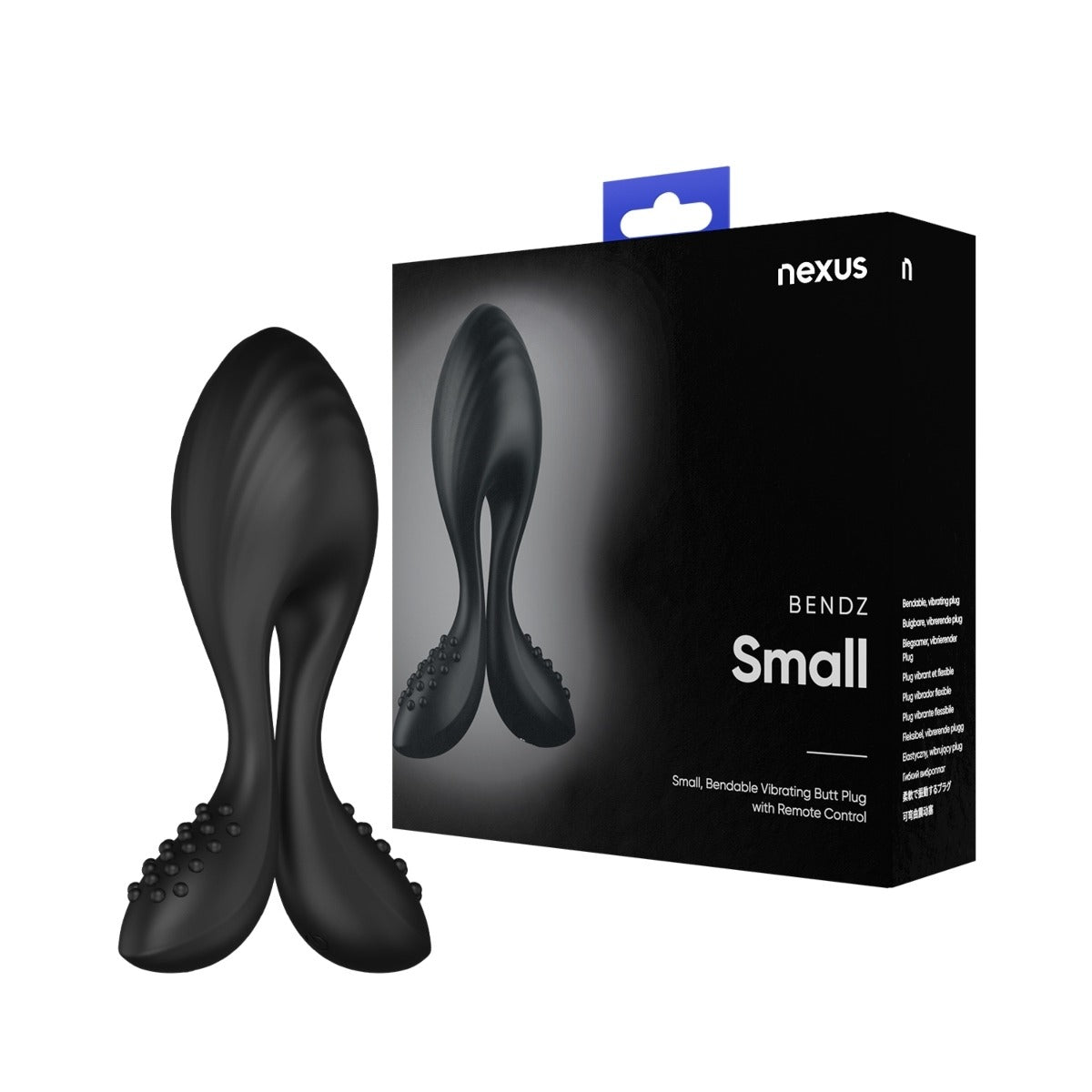 Nexus Bendz Remote Control Bendable Vibrating Butt Plug Small
