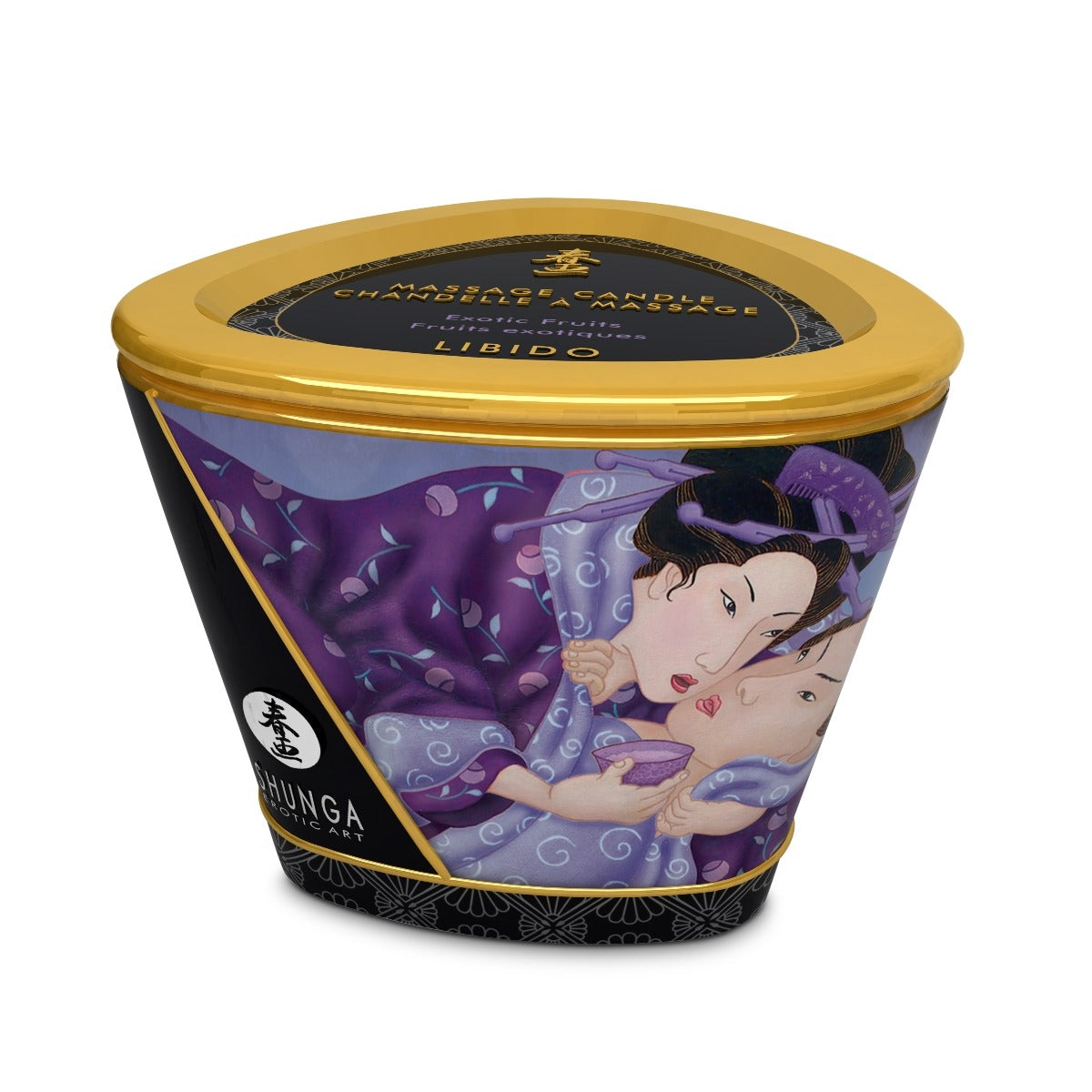 Shunga Massage Candles 170ml Libido / Exotic Fruits