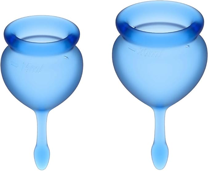 Satisfyer Feel Good Menstrual Cup Dark Blue