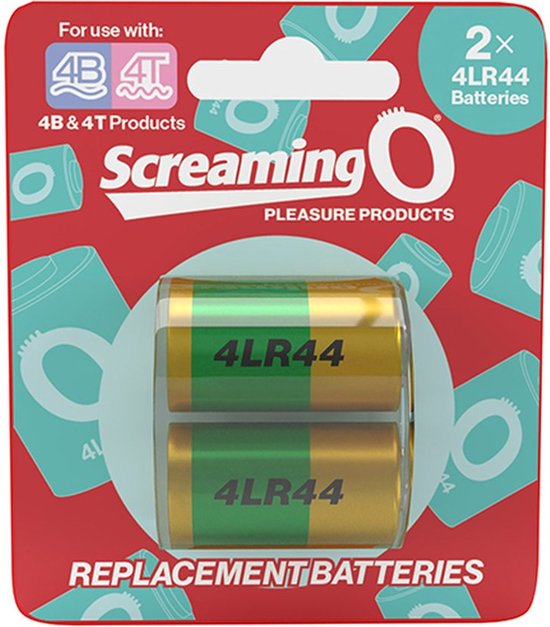 Screaming O Size 4LR44 Batteries