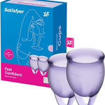 Satisfyer Feel Confident Menstrual Cup Set of 2