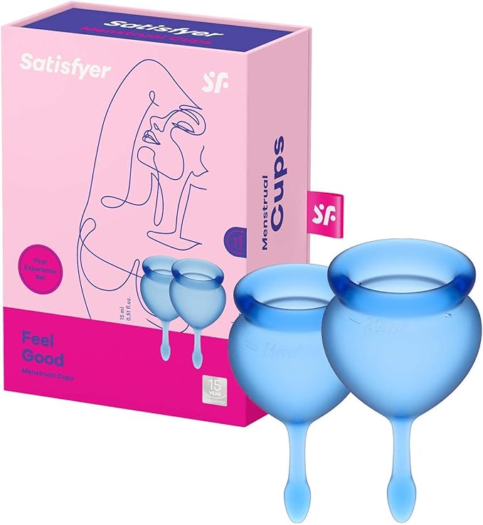 Satisfyer Feel Good Menstrual Cup Dark Blue