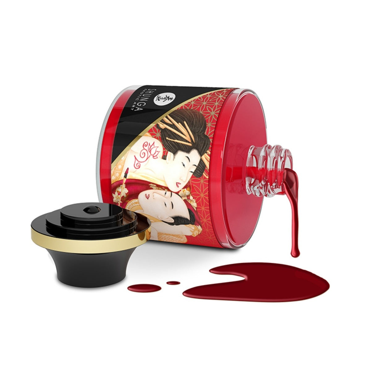Shunga Edible Body Painting Sparkling Strawberry Wine 50ml