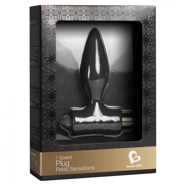 Rocks Off Petite Sensations Plug Black