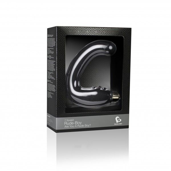 Rocks Off Rude-Boy 7 Male Prostate Massagers Black