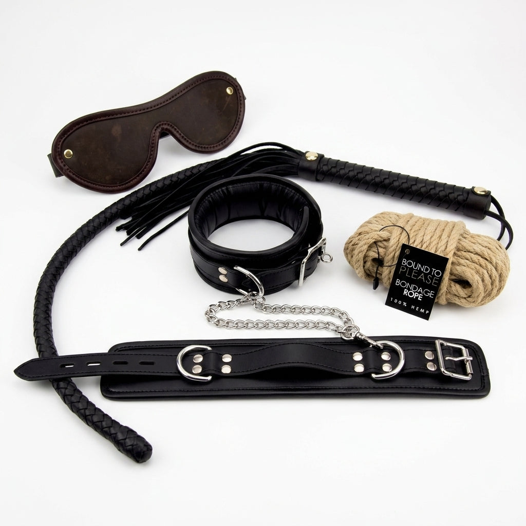 Leather Sensory Restraint Set