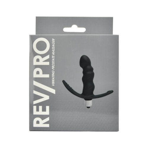 Side view showing ergonomic curve and bulbous prostate-targeting head
