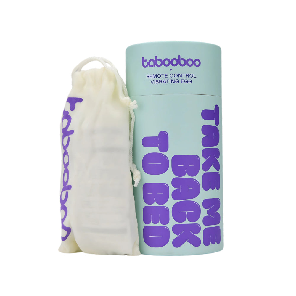 Tabooboo Remote Love Egg - 10 Function Waterproof Vibrator