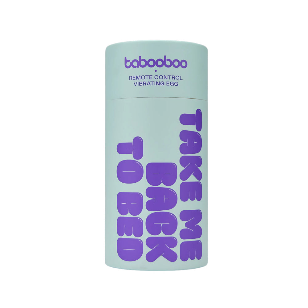 Tabooboo Remote Love Egg - 10 Function Waterproof Vibrator