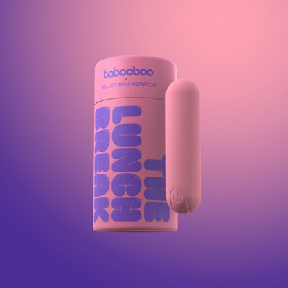 Tabooboo Lunch Break Bullet Vibrator – 10 Modes, USB Rechargeable