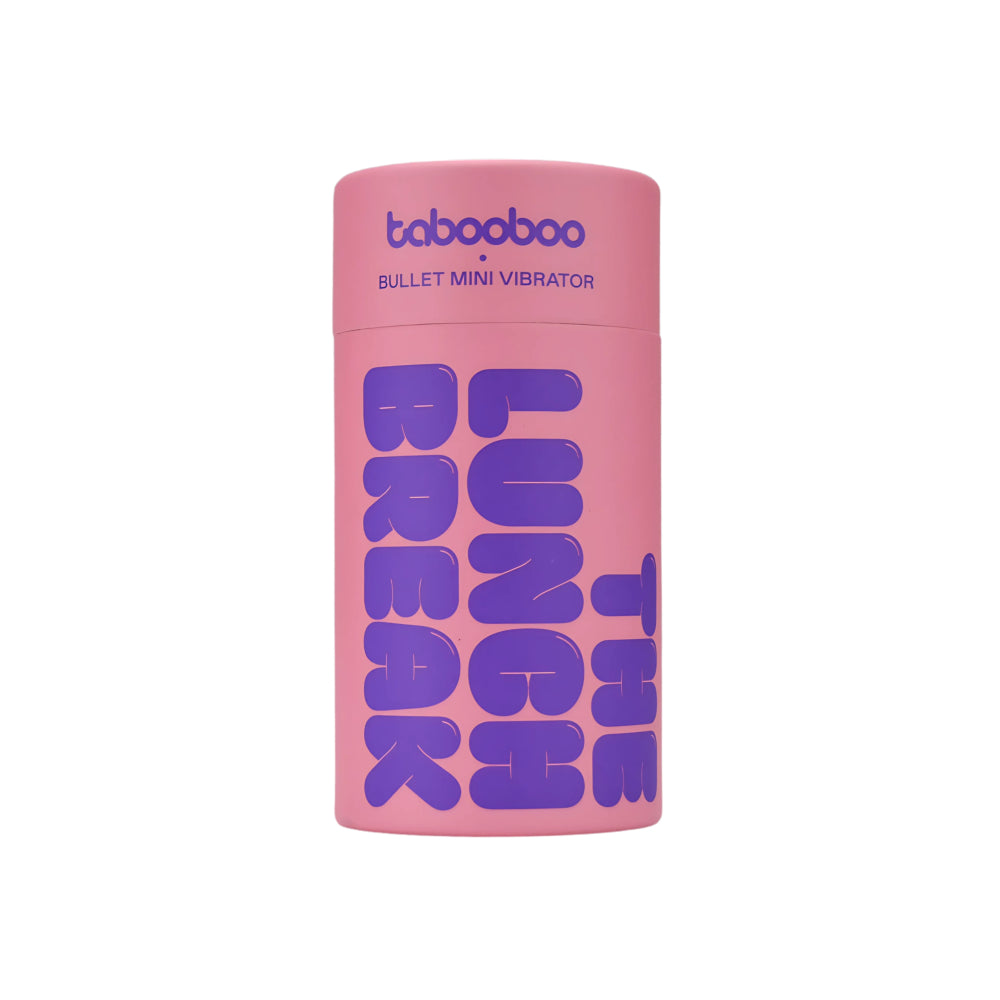 Tabooboo Lunch Break Bullet Vibrator – 10 Modes, USB Rechargeable