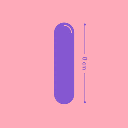Tabooboo Lunch Break Bullet Vibrator – 10 Modes, USB Rechargeable