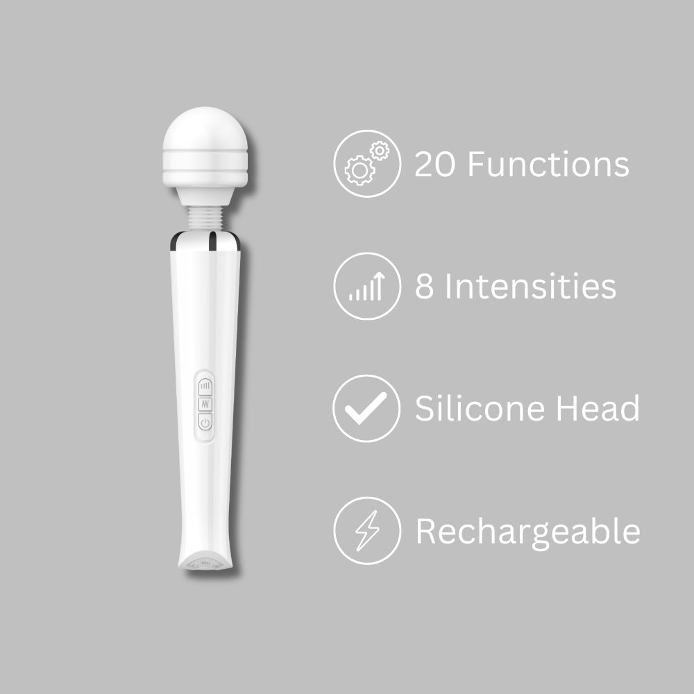 Loving Joy Magic Wand - 20 Modes Rechargeable - UK