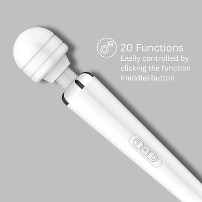 Loving Joy Magic Wand - 20 Modes Rechargeable - UK