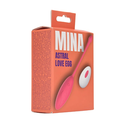 Mina Astral 10 Function Love Egg – Remote Controlled, USB Rechargeable
