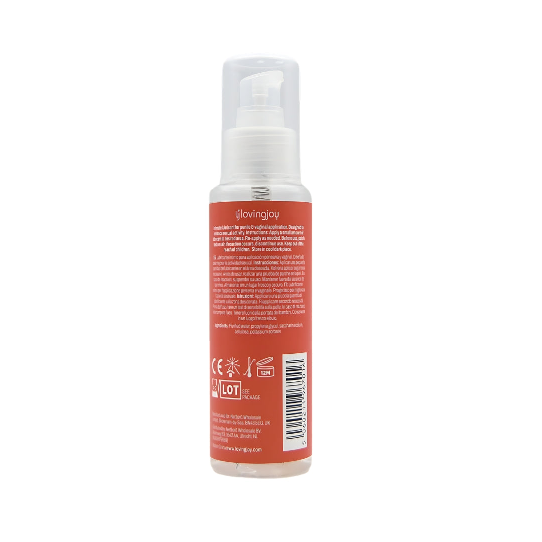 Loving Joy Strawberry Flavoured Lubricant 100ml