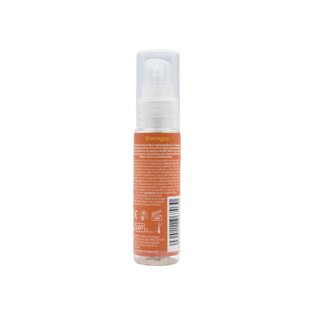Loving Joy Warming Lubricant 30ml