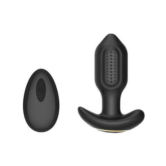 Toosh Remote Controlled Silicone Vibrating Butt Plug