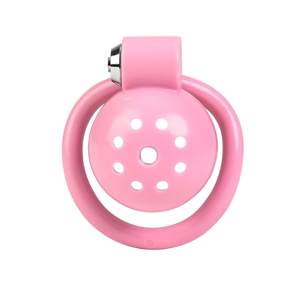 Impound Snare Cock Cage - Pink Micro Chastity Device
