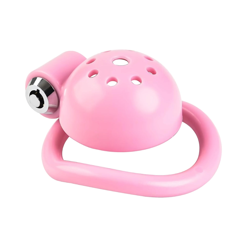 Impound Snare Cock Cage - Pink Micro Chastity Device