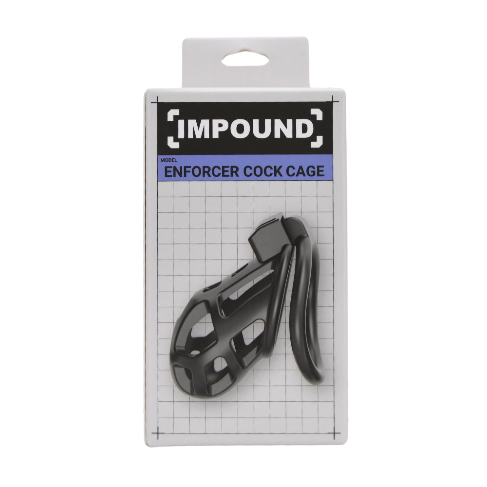 Impound Enforcer Cock Cage - Compact & Breathable Chastity Device