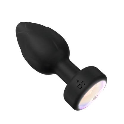 Toosh Light Up Vibrating Butt Plug - Remote & Colour Change